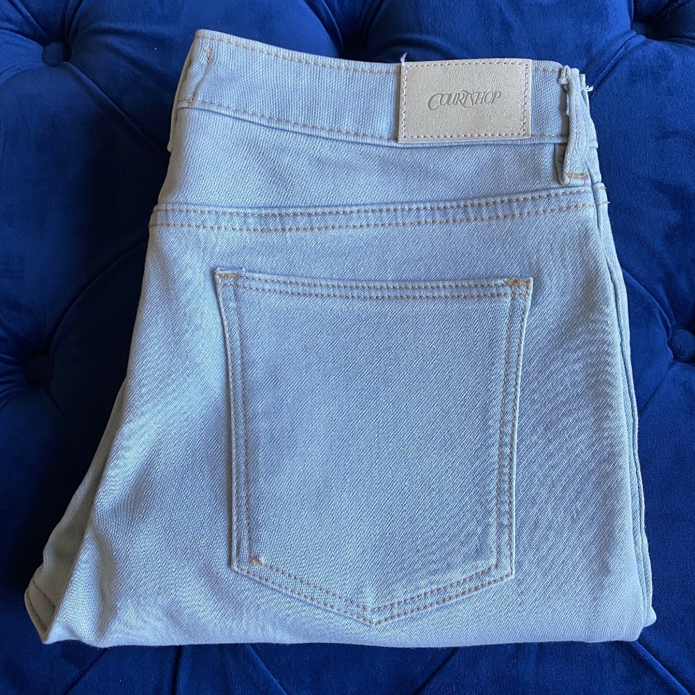 Courtshop - Baby Blue High Rise Skinny Jeans - Women’s 30